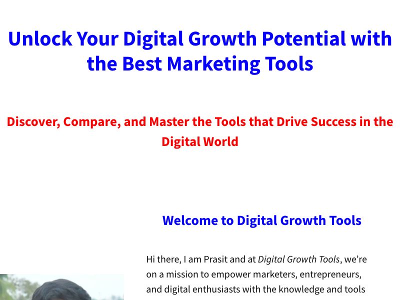 Digital Growth Tools