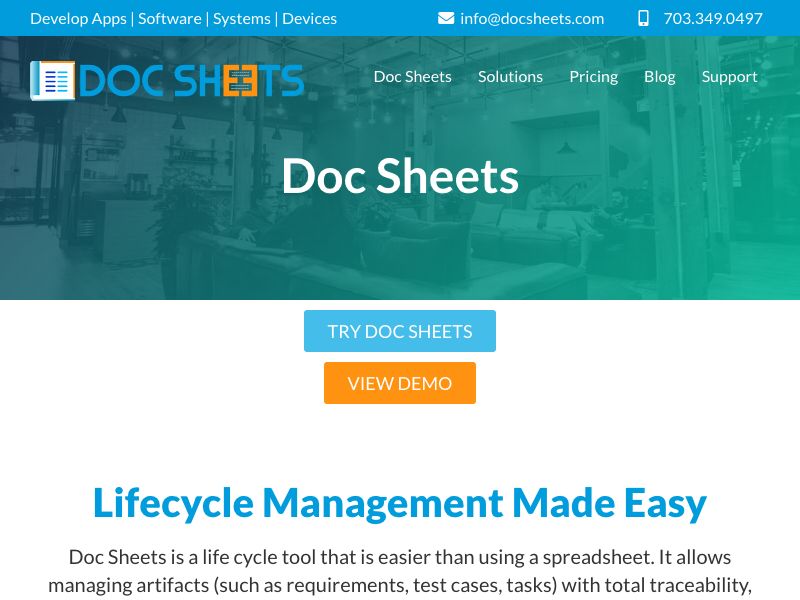 Doc Sheets