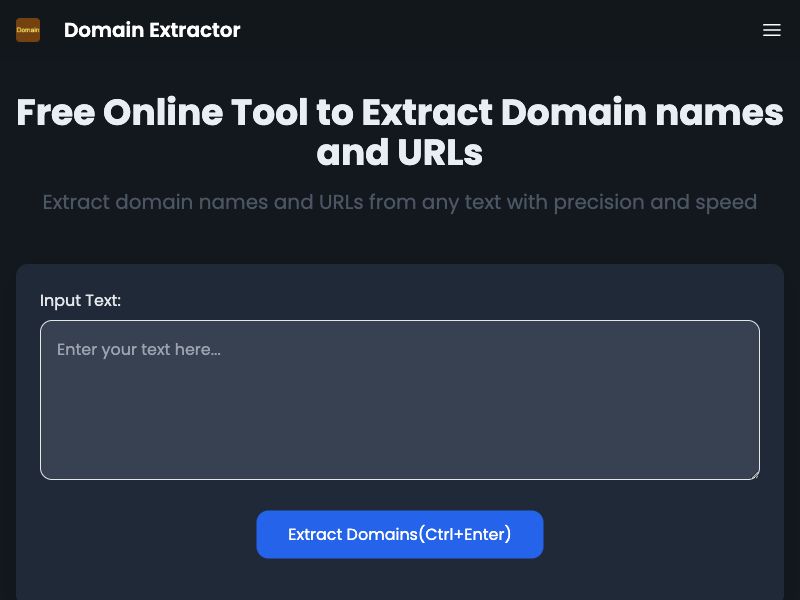 Domain Extractor