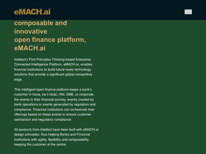 eMACH.ai Screenshot