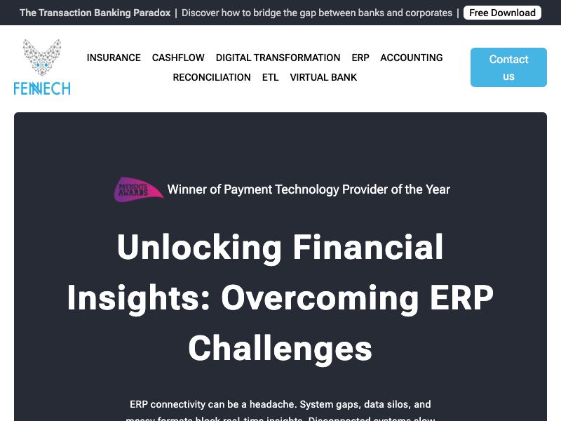 Fennech Financial Screenshot
