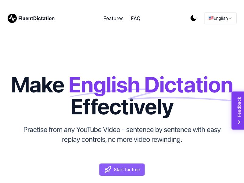 FluentDictation Screenshot
