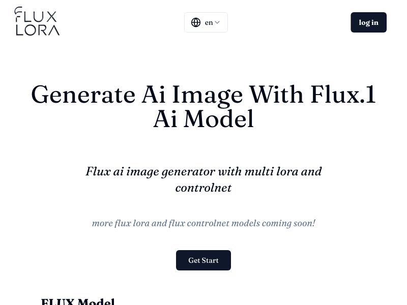 Flux LoRA AI Image Generator