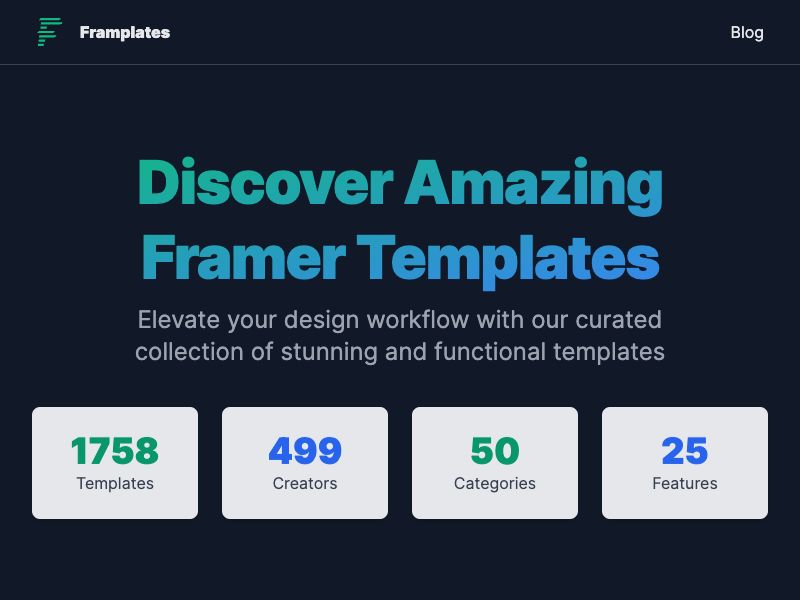 Framplates Screenshot