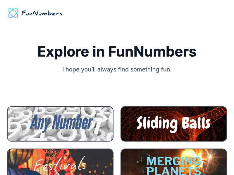 FunNumbers Screenshot