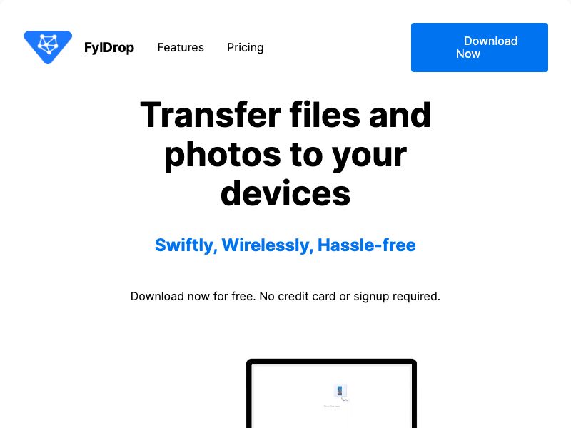 FylDrop Screenshot
