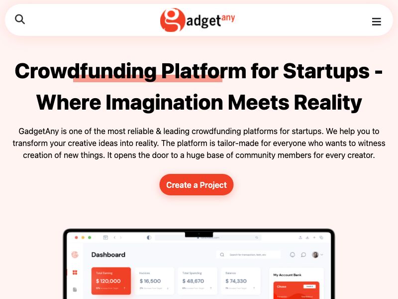 GadgetAny Screenshot