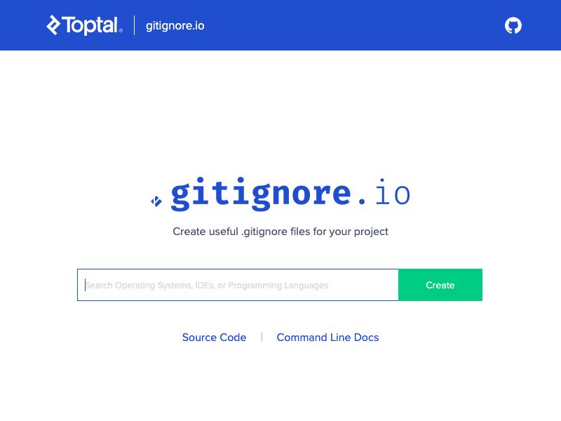 Gitignore.io