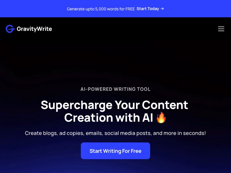 GravityWrite