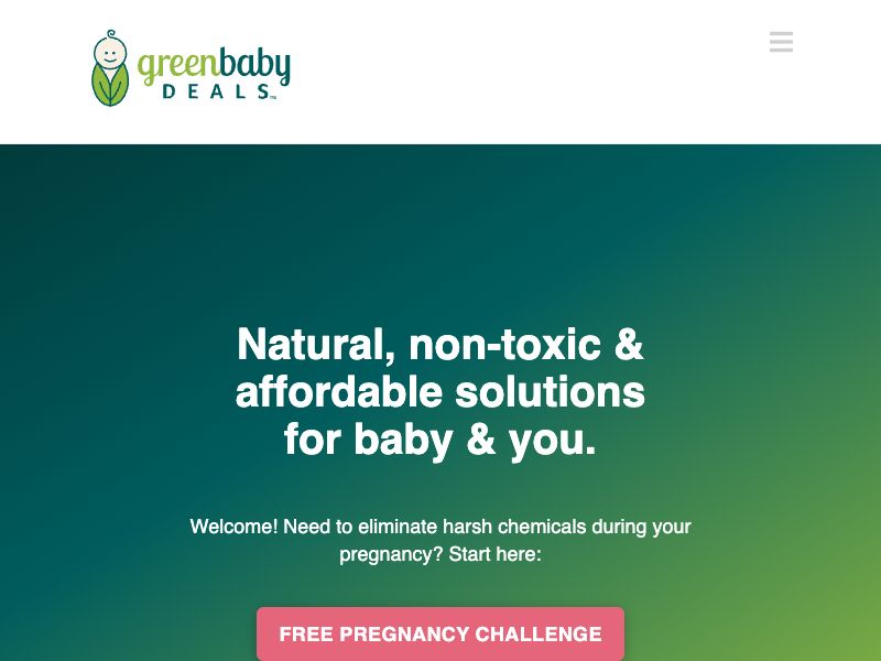 Green Baby Deals Screenshot