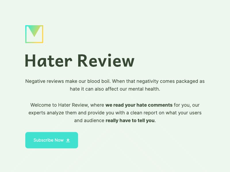 Hater Review