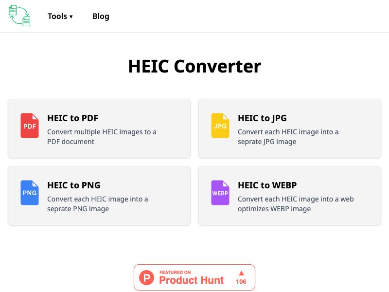 HEIC Converter Screenshot