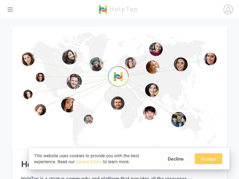 HelpTap Screenshot
