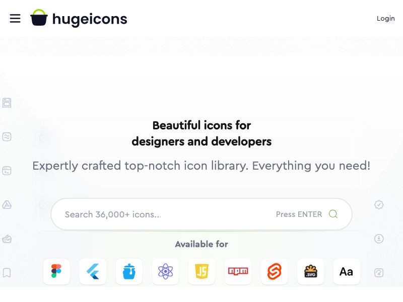 Hugeicons Pro