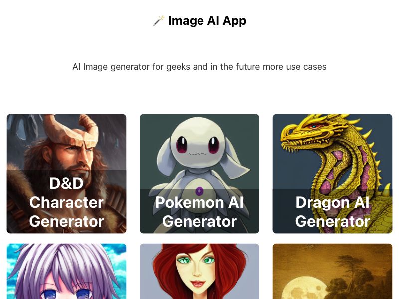 Image AI App