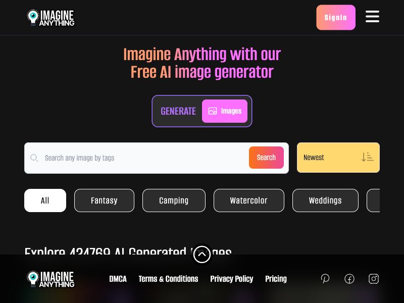 Imagine Anything Screenshot