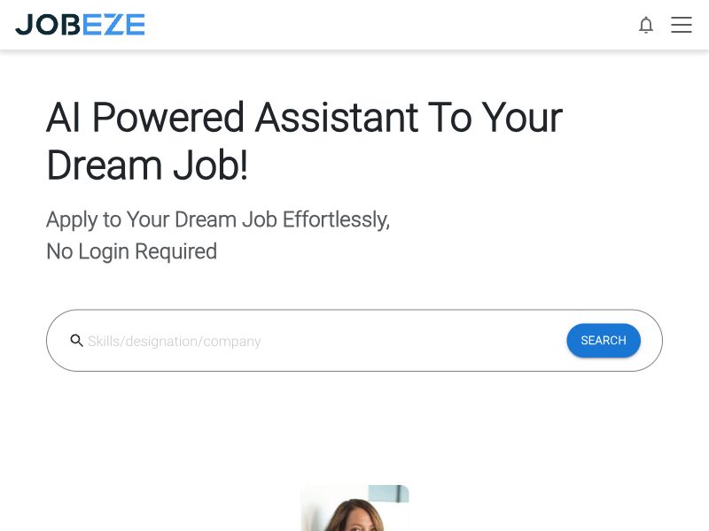 Jobeze Screenshot