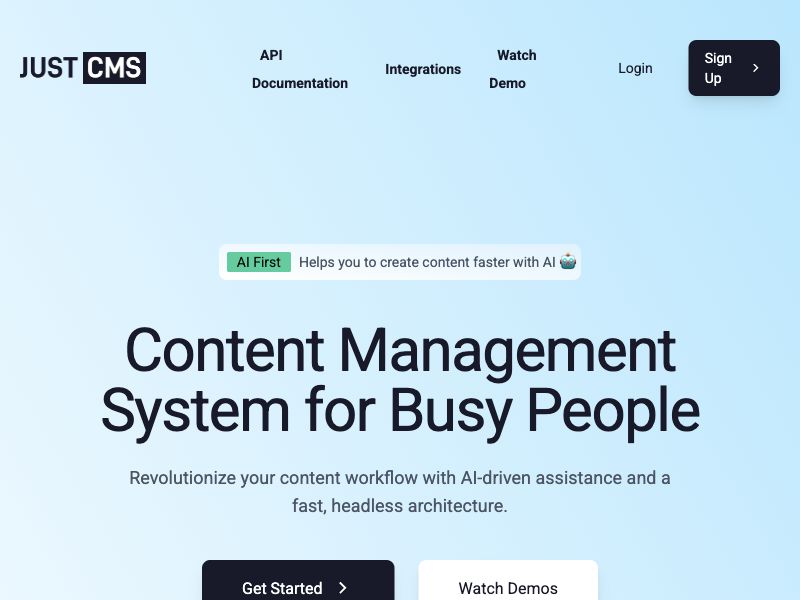 JustCMS