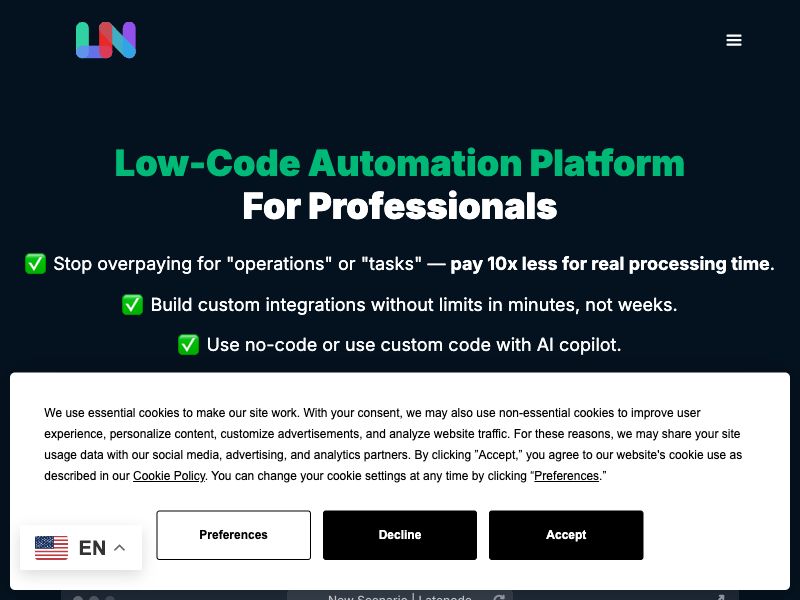 Latenode Screenshot
