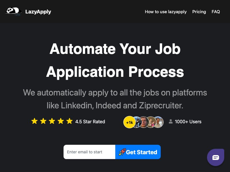 LazyApply Screenshot