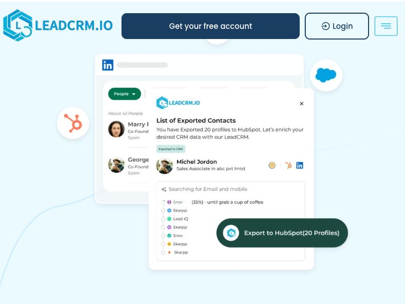 LeadCRM Screenshot