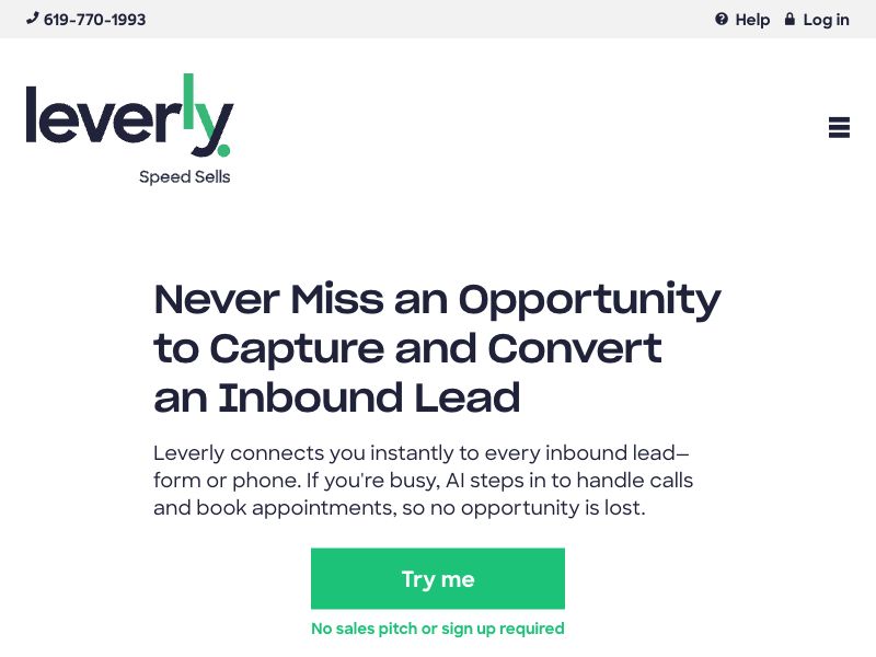 Leverly Screenshot