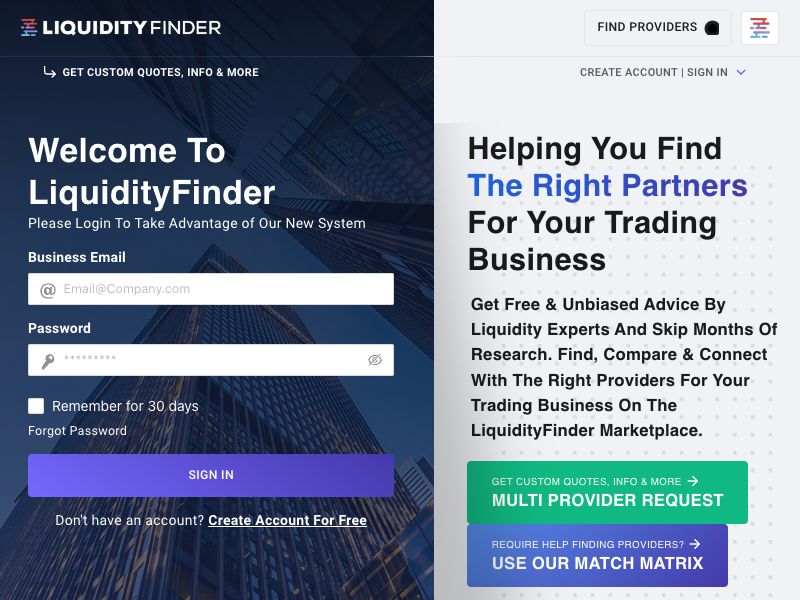 LiquidityFinder