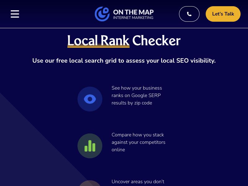 Local Rank Checker Screenshot