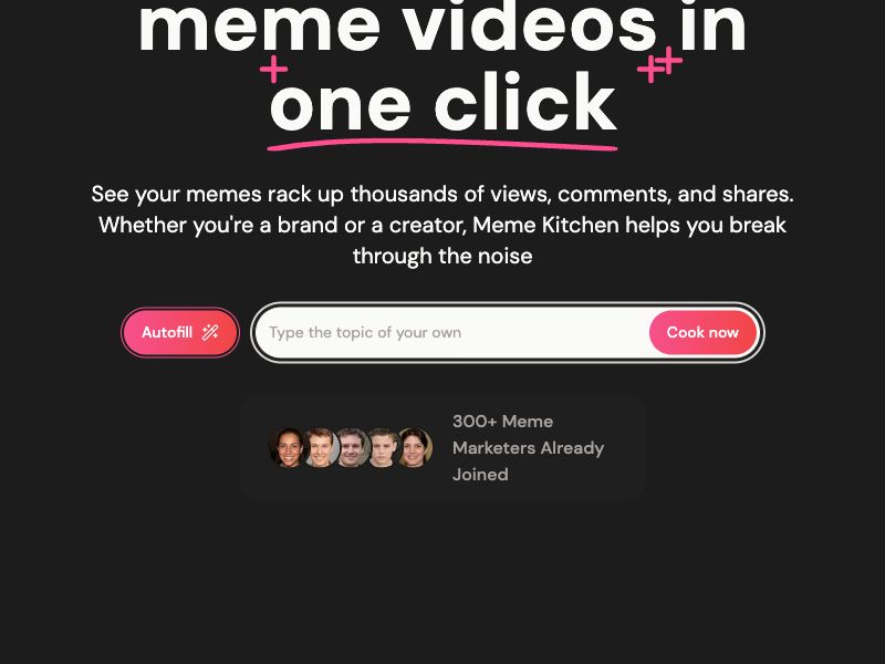 Meme Kitchen Screenshot