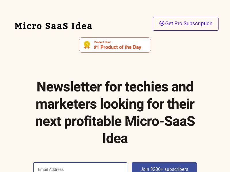 Micro SaaS Ideas