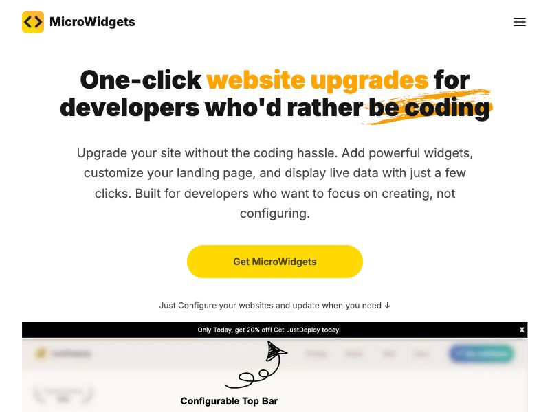 MicroWidgets