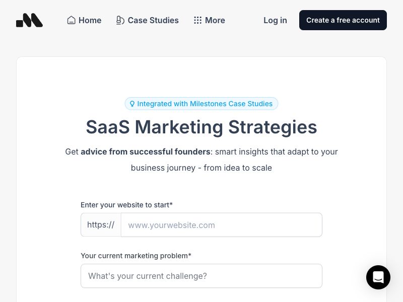 Milestones: Marketing Power-Up Screenshot