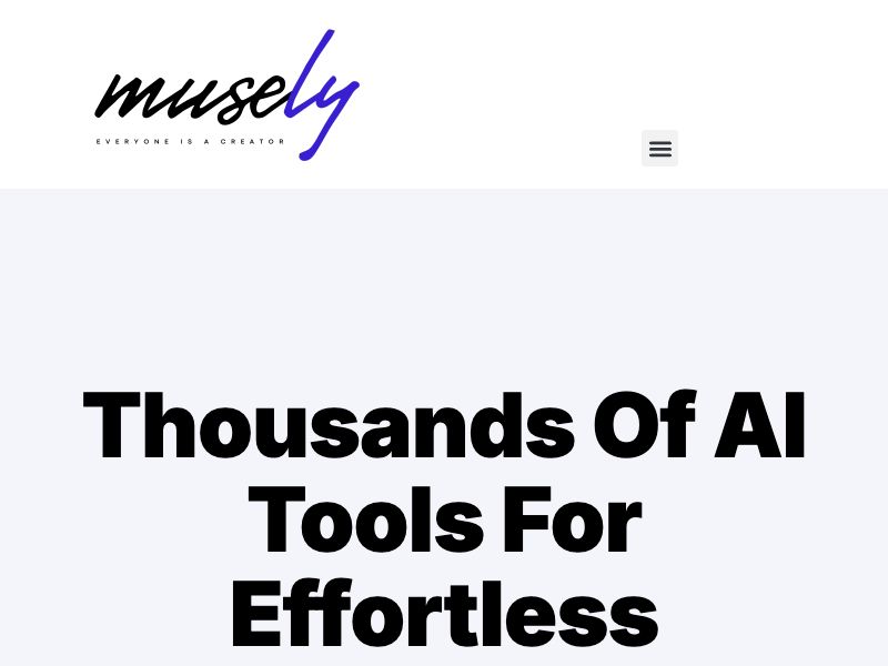 Musely AI Screenshot