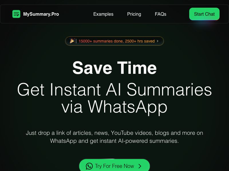 MySummary.Pro Screenshot
