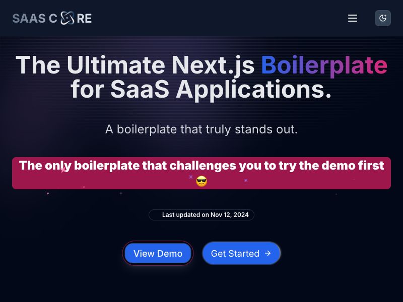 NextSaas Screenshot