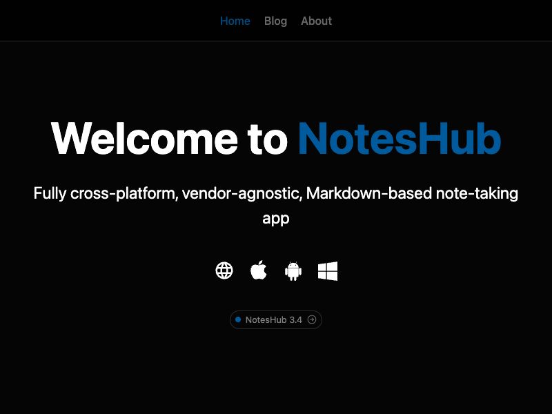 NotesHub Screenshot