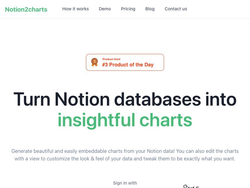 Notion2Charts