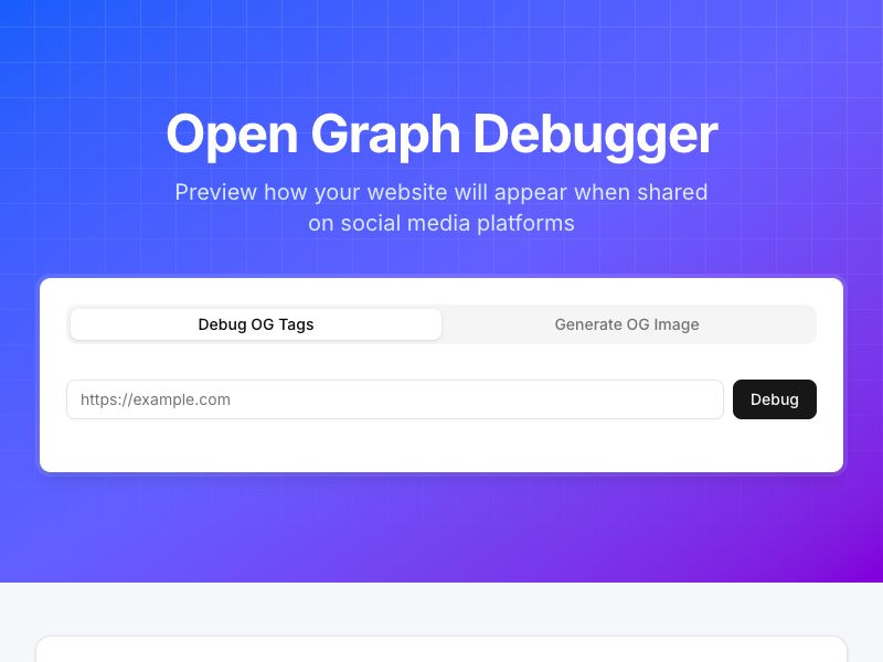 OG Debugger Screenshot