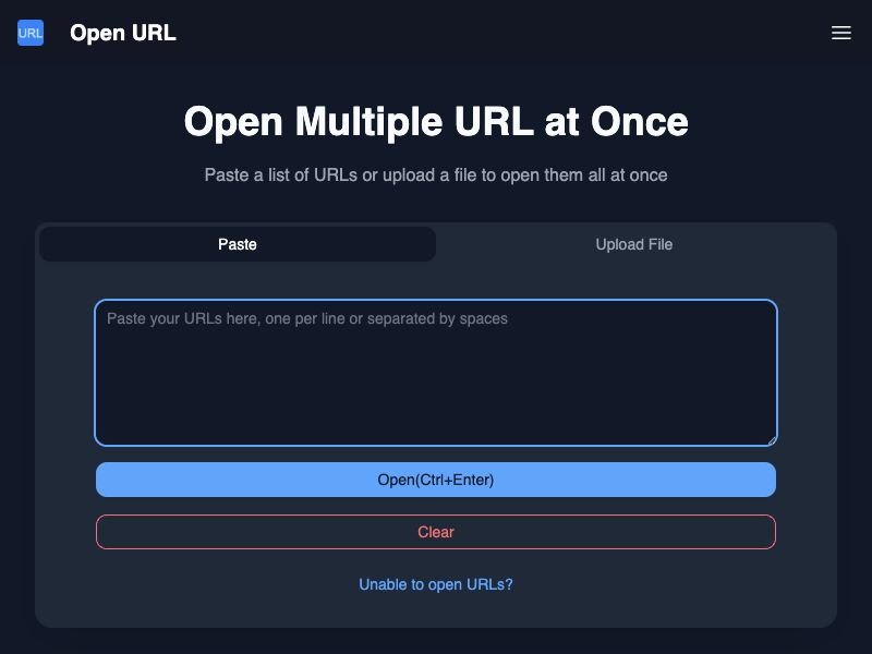 Open URL