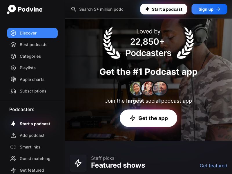 Podvine Screenshot