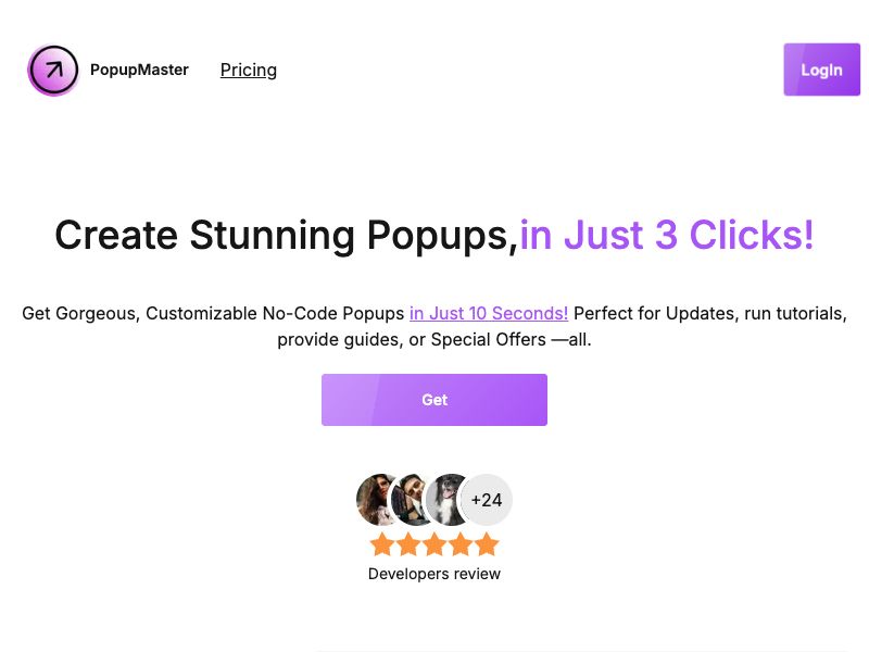 PopupMaster Screenshot