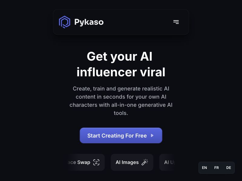 Pykaso.ai Screenshot