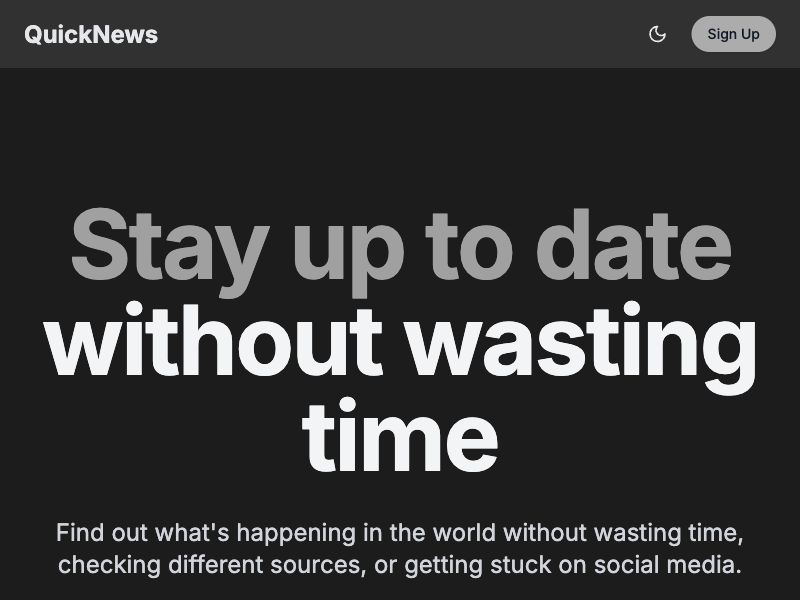 quicknews Screenshot