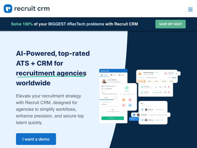 Recruit CRM Screenshot