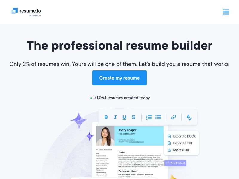 Resume.io