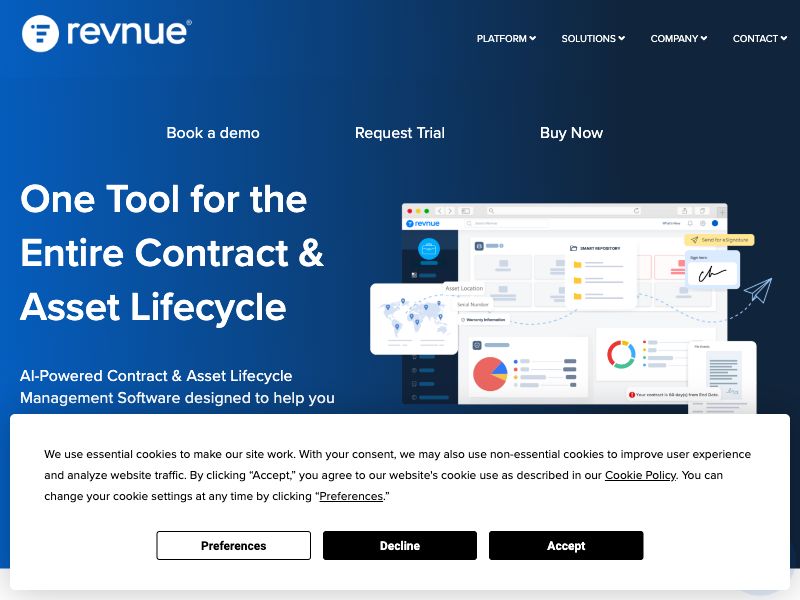 Revnue Screenshot