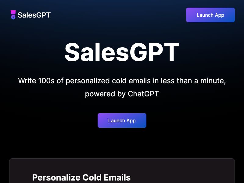 SalesGPT