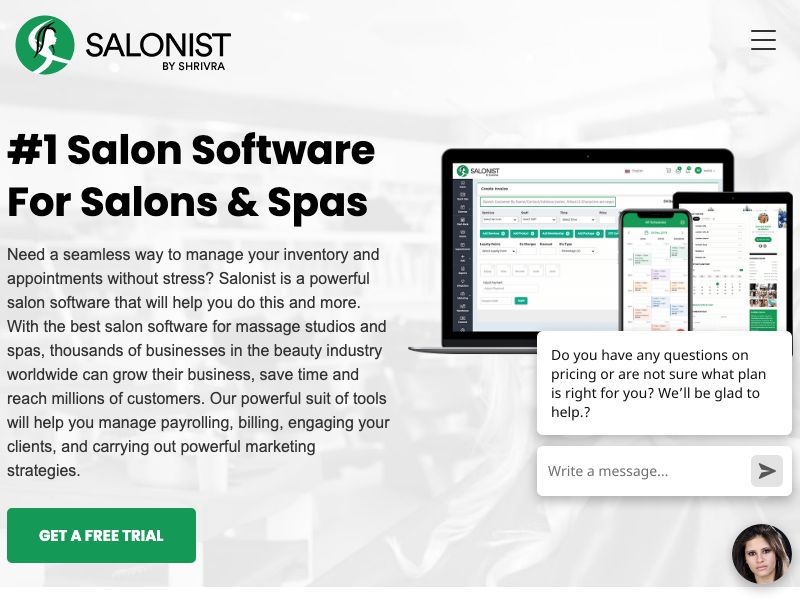 Salonist Screenshot