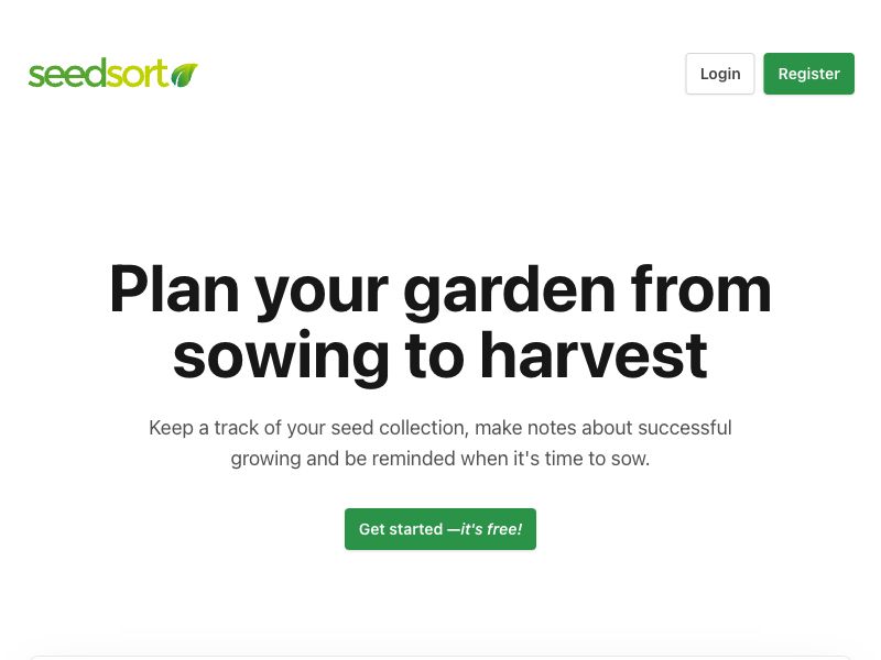 Seed Sort