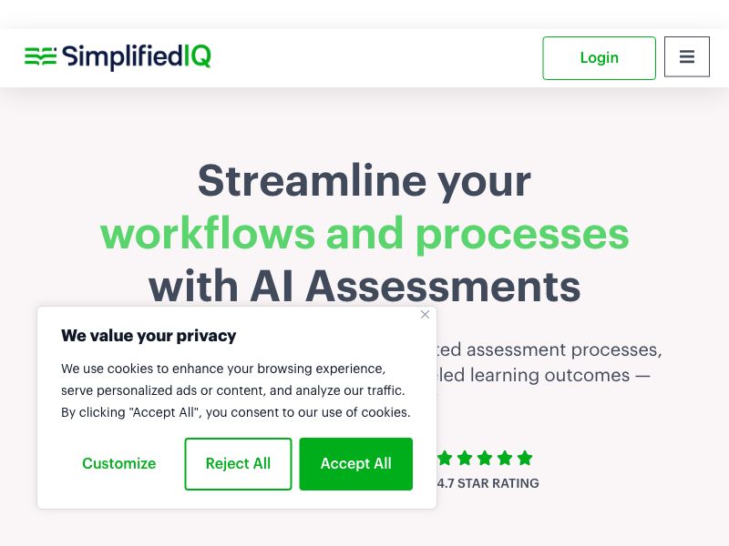 SimplifiedIQ Screenshot